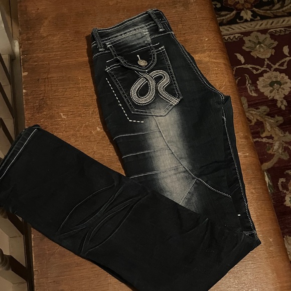 Denim - Authentic JRag Industry Famous Denim size 24 Dark Indigo